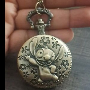 New Lilo and Stitch pocket watch.  Other themes Available